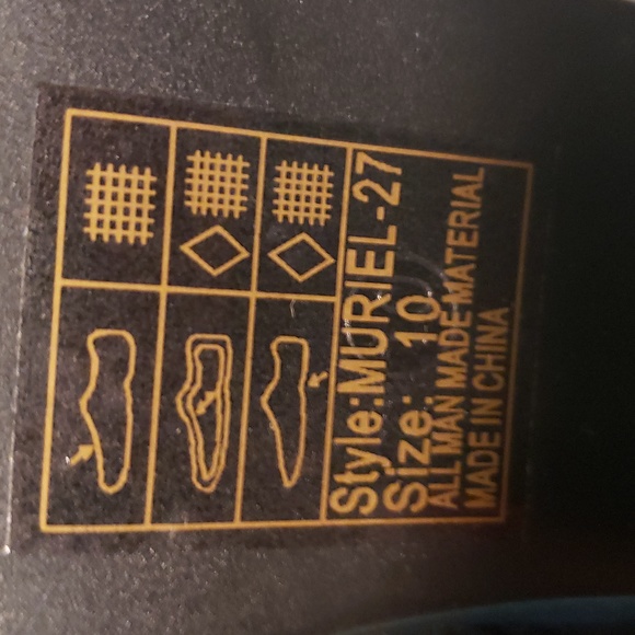 NEW Black Suede Yoki Muriel Heels Cowboy Boots Zipper 10 - Picture 6 of 6